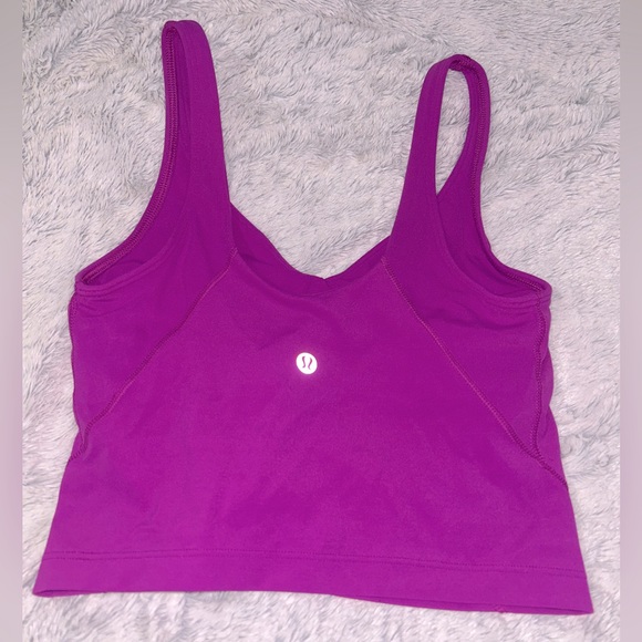 Lululemon align tank cropped size 4 - Picture 3 of 3